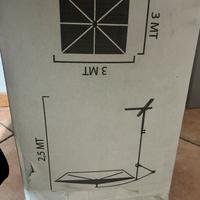 Gazebo 3M x 3M richiudibile a braccio