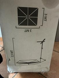 Gazebo 3M x 3M richiudibile a braccio