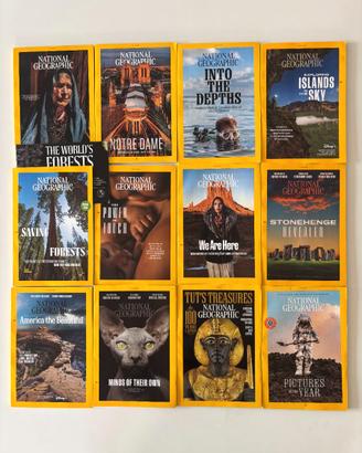 Riviste National Geographic in inglese Anno 2022