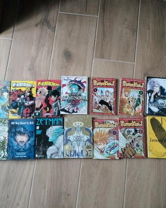 fumetti manga/anime 62 volumi totali 