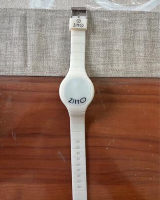 Orologio ZITTO Touch a LED bianco impermeabile