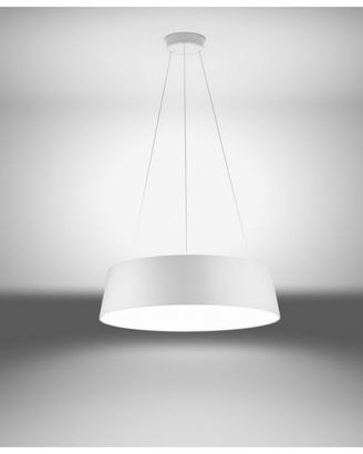 Lampada a sospensione Linea Light Oxygen P bianca