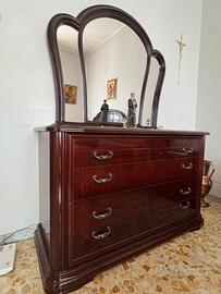 Comò con specchiera