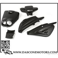 Kit carene Booster ng Nero opaco 1995 1999