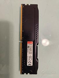 Modulo 16GB DDR4  Kingston HyperX