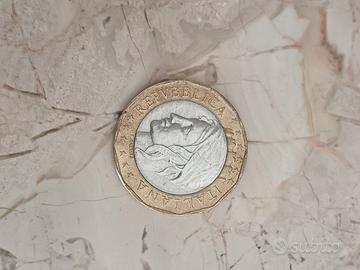 moneta bimetallica 1000 lire del 1997 