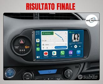 Toyota Yaris KIT COMPLETO Autoradio Android 2din