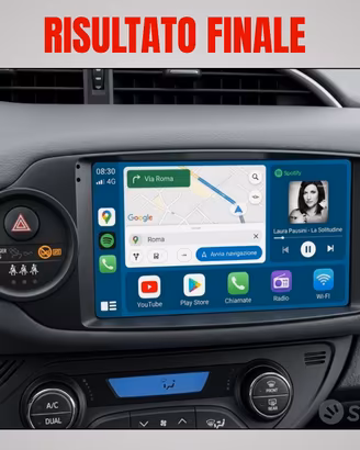 Toyota Yaris KIT COMPLETO Autoradio Android 2din