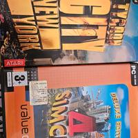 Giochi PC COLLEZIONE – Tycoon City New York + SimC