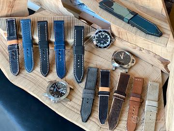 Cinturini su misura in pelle di prima scelta