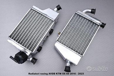Radiatori racing AVDB KTM SX 65 2016 - 2023