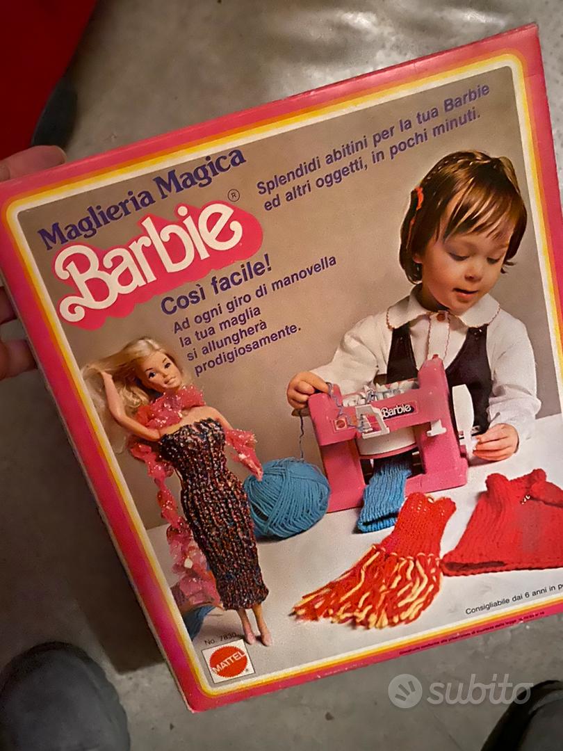 Barbie maglieria magica anni 80-90 - Tutto per i bambini In vendita a Milano