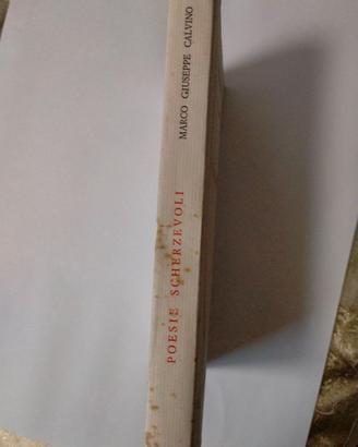 Libro Poesie Scherzevoli Marco Calvino