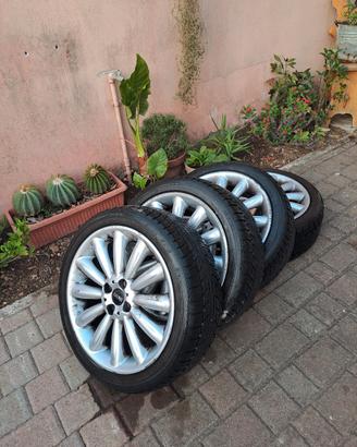 Cerchi e gomme  mini cooper 