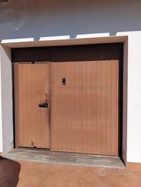 Porta garage Basculante con porta integrata