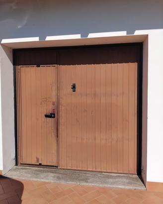 Porta garage Basculante con porta integrata