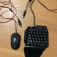 Mouse e tastiera gaming RGB