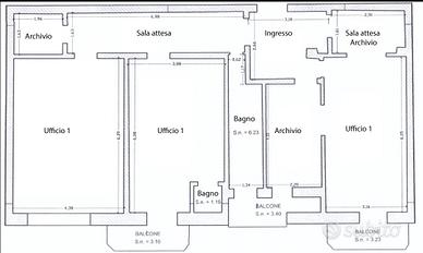 Sanze per Studio Professionale o Spazio Coworking