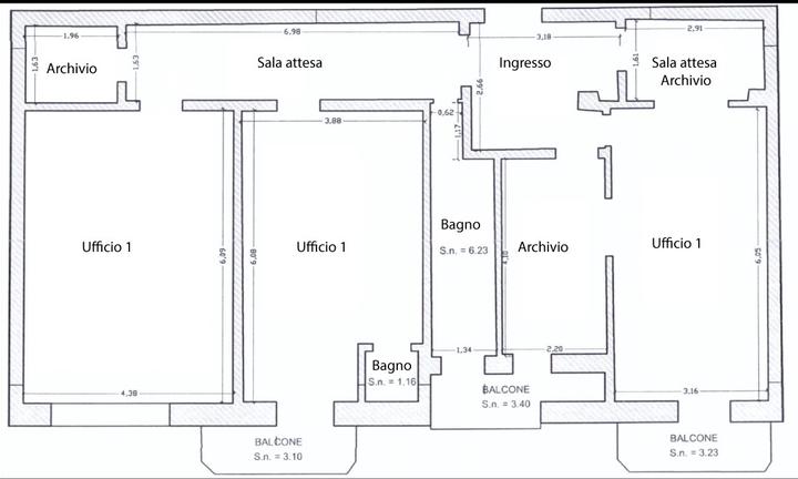 Sanze per Studio Professionale o Spazio Coworking