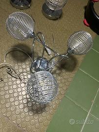 1 Lampadario + 2 Bajour comodini