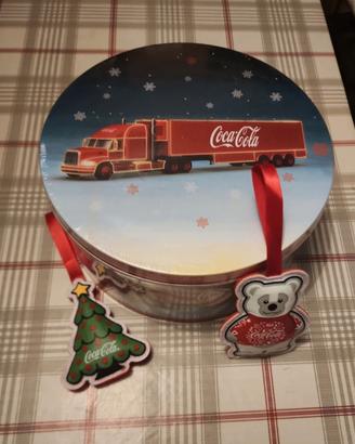 Set scatole latta Coca Cola
