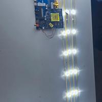 Scheda +strisce led TV Akai 39 pollici