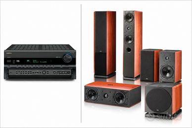 Home Theater Onkyo TX-SR805 e Indiana Line 