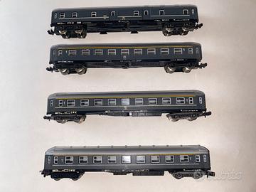 Lotto 4 carrozze passeggeri e postale N 1:60 Lima