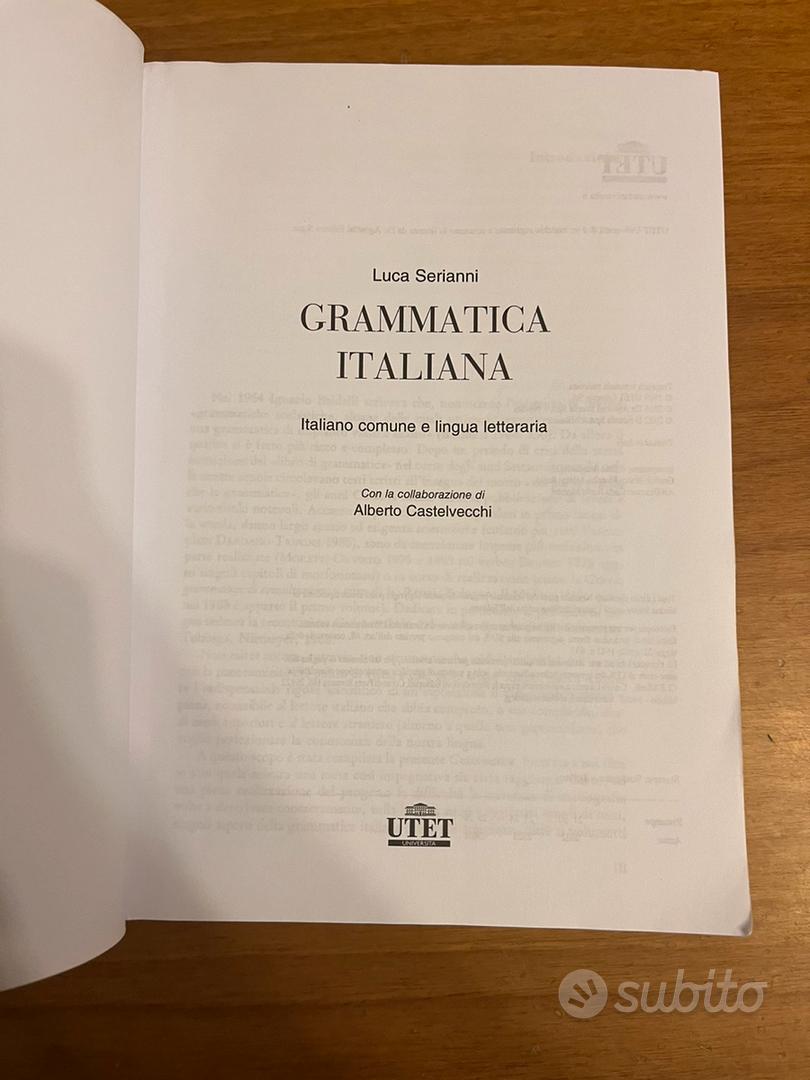 Libro Grammatica Italiana - Libri e Riviste In vendita a Varese