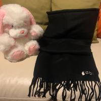 Sciarpa Nera misto lana