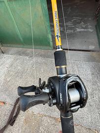 Combo canna Molix e mulinello casting Abu Garcia