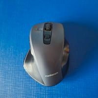 Mouse Mediacom wireless nero curvo, ergonomico