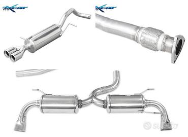 Marmitta Inoxcar downpipe catalizzatore sportivo