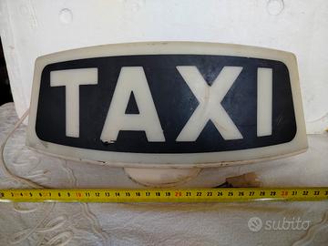 insegna taxi 