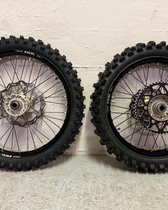 Cerchi excel KTM COMPLETI COME NUOVI