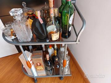 carrello per liquori 