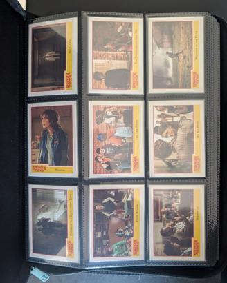 2018 Topps Stranger Things Season 1 COMPLETA