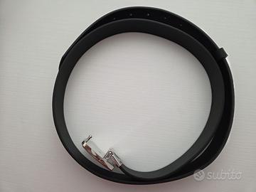 Cintura di Pelle nera goffrata Montblanc