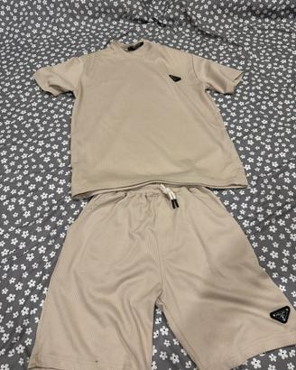 completo prada beige