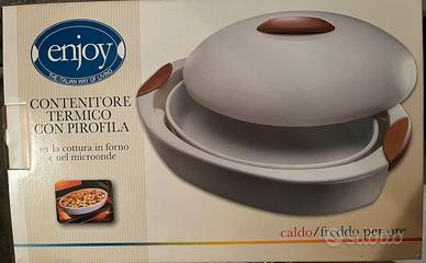 Contenitore termico e pirofila forno ovale Enjoy