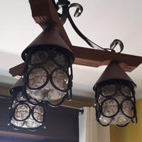 Lampadario a 3 luci