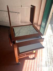 carrello portavivande per formaggi e dolci