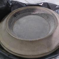 Braciere antico in ottone