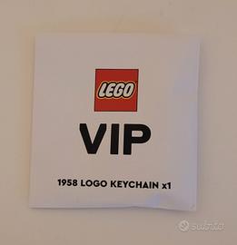 LEGO 1958 logo keychain VIP