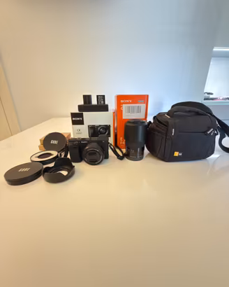 Sony a6000 + 55-210 e accessori
