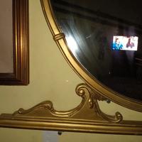 specchio dorato vintage 