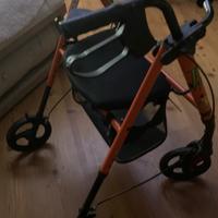 Deambulatore Rollator Montreal Top Orange