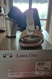 Sandali n. 36 Linea Uno.  Mai indossati