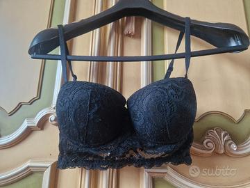 Reggiseno donna pizzo nero taglia 4°