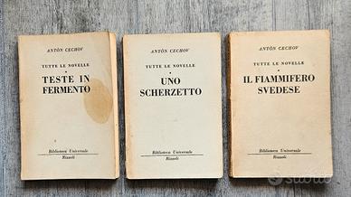 Antòn Cechov - Tutte le novelle - 3 volumi